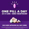 thumbnail image 4 of Prilosec OTC, Omeprazole Delayed Release 20mg, Acid Reducer, Treats Frequent Heartburn for 24 Hour Relief, All Day, All Night*, 20mg, Wildberry Flavor, 42 Tablets, 4 of 6