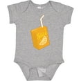 thumbnail image 3 of Inktastic Orange Juice Box Boys or Girls Baby Bodysuit, 3 of 5