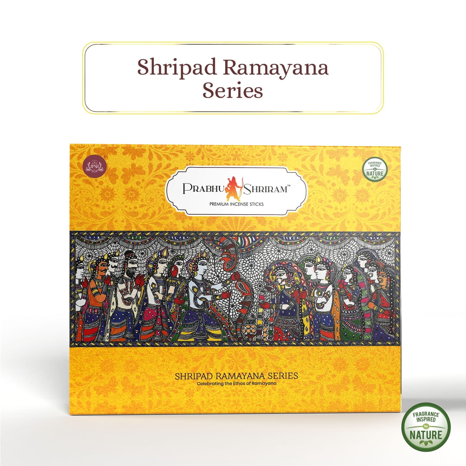 JPSR Prabhu Shriram Divine Shripad Ramyana Luxury Incense Stick Gift Box - Set of 10