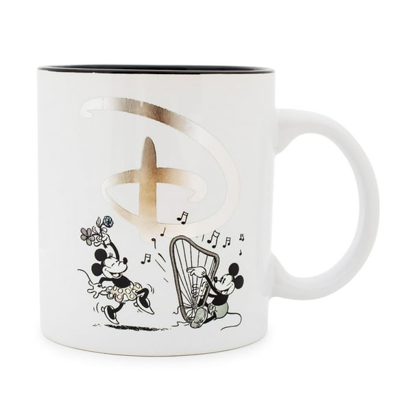 Disney 100 Years of Wonder Foil-Embossed Ceramic Mug | Holds 20 Ounces