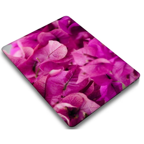 KSK KAISHEK Only for Newest MacBook Air 13 inch Case 2022/2021/2020/2019/2018 Release Model A2337 m1 A2179 A1932, Plastic Hard Shell Case + Black Keyboard Cover, Flowers 297