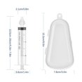 thumbnail image 2 of Limpiador de aspirador Nasal de aguja para limpieza de nariz de bebé, adornos de Gel de sílice blanco, nuevas herramientas prácticas para el cuidado de niños, 20ml, 2 of 5