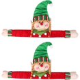thumbnail image 2 of JM Pack de 2 soportes para cortinas de encaje para cortinas navideñas Curt JM JM, 2 of 5