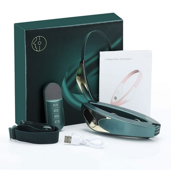 Facial Slimming Device V-Face Face Lifting Firming Skin Care Face Thinning Beauty Instrument 6 Modes 9 Gears Hot Compress