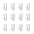 thumbnail image 2 of Holiday Light Clips, Waterproof Frostproof Christmas Gutter Light Clips Small 150pcs  For Christmas White, 2 of 8