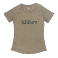 thumbnail image 1 of Playera Wilson Talla CH Suave con Cuello Redondo y Manga Corta con Estampado Frontal Gris, 1 of 4