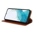 thumbnail image 5 of SaniMore for Samsung Galaxy A54 5G 6.4 inch Case, Magnetic Flip Wallet Shockproof PU Leather [Folding Kickstand] Stand Case Built-in Card Slot for Samsung Galaxy A54 5G, Brown, 5 of 7