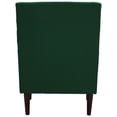 thumbnail image 2 of Fox Hill Trading Emma Lounge Chair, Emerald Green, 2 of 6
