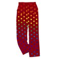 thumbnail image 5 of ClodeEU Women's Polka Dot Printed Elastic Waist Plush Pant,Wide Leg Pants With Side Pockets Wine,Womens Plus L, 5 of 6