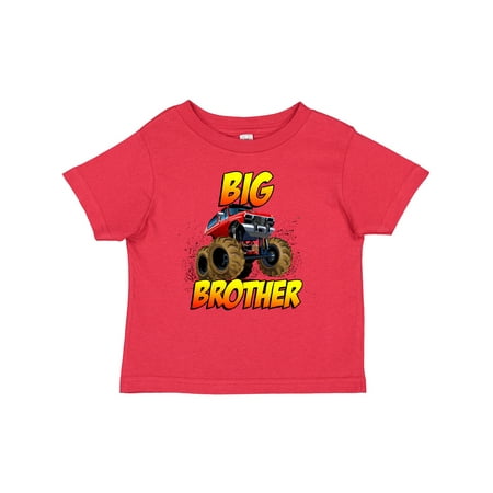 

Inktastic Big Brother Monster Truck Gift Baby Boy T-Shirt