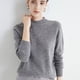 thumbnail image 3 of Suéter de cachemira 100 % lana merino, suéter de punto para mujer, jersey de cuello alto de manga larga, ropa de otoño e invierno, jerséis cálidos, 3 of 5