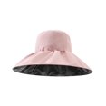 thumbnail image 3 of Sombrero de sol Yuyangstore para mujer Sombrero de cubo flexible Gorras de playa Rosa, 3 of 8