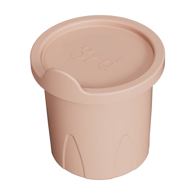 Wosthever Fabricante de cubitos de hielo huecos ABS para cócteles, tapa resistente a olores, bandeja de hielo de silicona de grado infantil con Rosa 3er