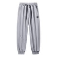 thumbnail image 5 of sususu Mens Baggy Sweatpants,Men's Casual Jogger Pants for Fall Winter Seasons Comfortable Everyday Activewear Stylish Outdoor Leisure Wear - GY1, 5 of 5