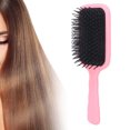thumbnail image 4 of Peine De Masaje Con Bolsa De Aire, Cepillo Para Desenredar El Cabello, Dientes Que Rebotan, Alisado Elástico Para Mujeres, Cabello Húmedo Y Seco Grueso EOTVIA Rosa, 4 of 8