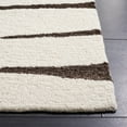 thumbnail image 3 of SAFAVIEH Ebony Glen Geometric Runner Rug, Ivory/Dark Brown, 2'3" x 8', 3 of 7