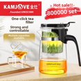 thumbnail image 3 of Heat-Resistant Glass Tea Maker with Built-In Filter for Tea & Water Separation, 400-900ml Capacity (Model K-203, 600mL Option) – Versatile Home/Office Teapot & Cup, Elegant Design for Daily Use or, 3 of 6