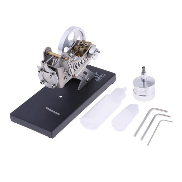 STARTIST Metal Micro Vacuum Engine Motor Science Machine Model Heat Power