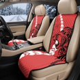 thumbnail image 2 of Eheartsgir Geometry Lion Pattern Breathable Vehicle Seat Protector for SUV, Polyester Machine Washable Car Seat Covers for Front Seat Quilted Car Seat Cushion Protectors, 2 of 7