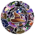 thumbnail image 6 of 50 Witch Hat Stickers Halloween Gothic Waterproof Decorative Decals for Laptop Journal Scrapbook Phone Case Bottle Planner, 6 of 6