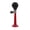 Red, variant on ENYOUNG Retro Bicycle Bugle Horn 7.9 inches / 20 cm Squeeze Bulb Vintage Cycle Hooter Air Trumpet Loud Rhythmic Sound Handlebar Mount Bike Bell for Cruisers Cycling - Stylish Pink