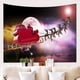 thumbnail image 1 of Tapiz de decoración, tapices de pared, estilo navideño 3D, decoración nueva e interesante, arte para el hogar, dormitorio, sala de estar, dormitorio, tapices, regalo creativo Sailing Electrónica, 1 of 6