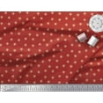 thumbnail image 3 of Soimoi Red Heavy Canvas Fabric Starfish Ocean Print Sewing Fabric Yard 58 Inch Wide, 3 of 3