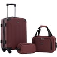 thumbnail image 1 of Cuchilla giratoria extensible Luggage Travelers Club Chicago con superficie rígida, 1 of 9