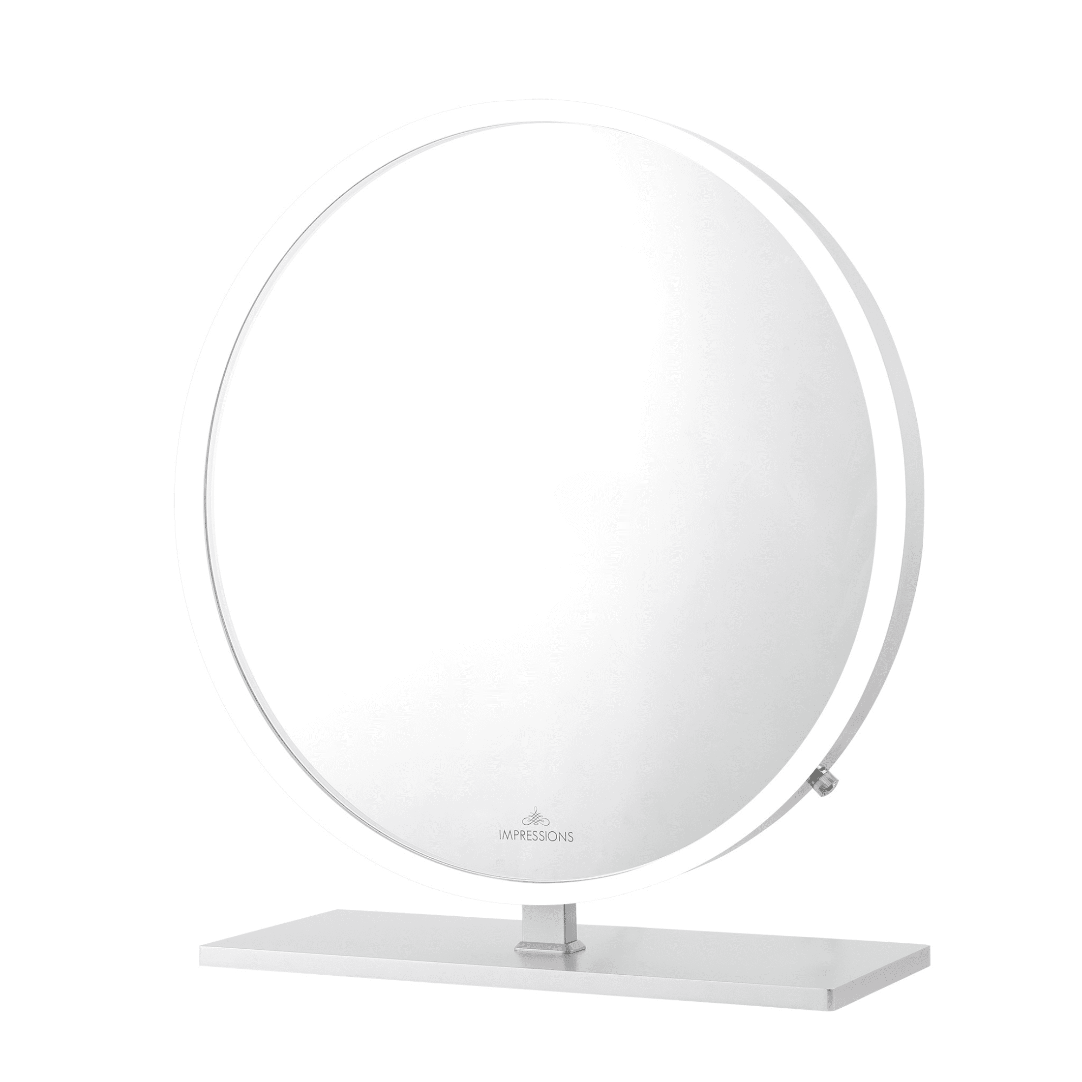 Impressions Vanity Monarch Plus Hollywood Desk Mirror with LED Strip