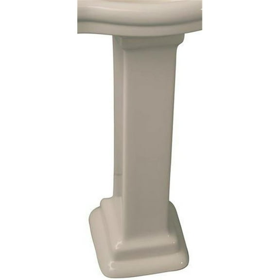 HTYSUPPLY C3-860WH Stanford Pedestal Lavatory Base, White
