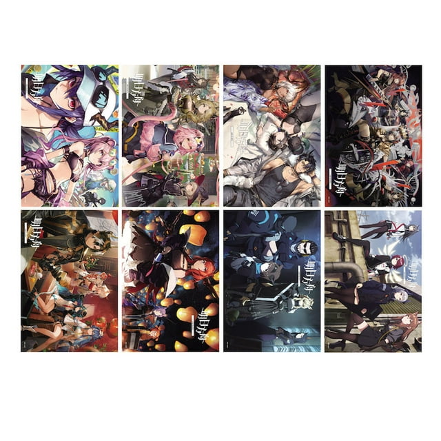Poster Arknights Anime Art 29 x 42 cm (8 unidades), papel 150 g