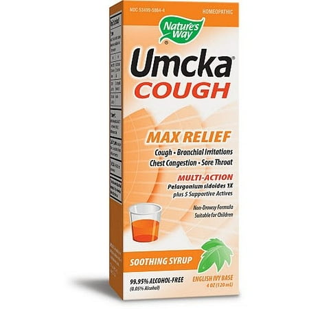 Cough Relief Syrup - Nature's Way Cough Max Relief Syrup 120 mL