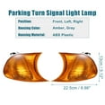 thumbnail image 5 of Pair Amber Turn Signal Light Front Left Right Corner Signal Light for BMW E46 3Series 2000-2001 2Door, 5 of 6