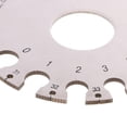thumbnail image 3 of Medidor de Diámetro de Alambre de Medición forma forma forma de Pulgadas de material acero Inoxidable kusrkot Medidor de alambre redondo, 3 of 7