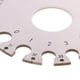 thumbnail image 3 of Calibrador De Alambre Calibre De Diámetro De Soldadura De Calibrador De Inspección De Pulgadas De Soldadura Sharpla Medidor de alambre redondo, 3 of 7