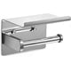 thumbnail image 1 of Wall mounted stainless steel toilet roll holder with wide shelf, suitable for bathroom toilet roll holder, 1 of 5