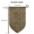 thumbnail image 7 of Wukai Leopard Print Print Garden Flag 12.5x18 Inch Double Sided Sun-resistant Rain-resistant, Wrinkle-resistant Colorfast(Only Flag), 7 of 7