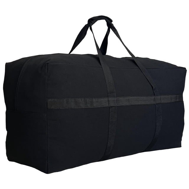 Bolsa de lona HaoHakka extra grande para viajes, 35 L