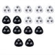 thumbnail image 1 of 16 Piezas Mini Ruedas Giratorias de Metal Ruedas Autoadhesivas Polea Autoadhesiva Giratoria de 360 Grados, 1 of 7