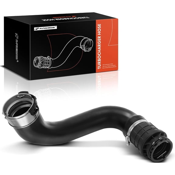 A-Premium Turbocharger Intercooler Hose Compatible with Chevy Chevrolet Cruze 2016 2017 2018 2019, L4 1.4L Turbocharged