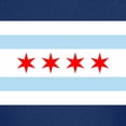 thumbnail image 3 of CafePress - Chicago Flag T Shirt - Dark T-Shirt Kids XS-XL, 3 of 4
