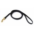 thumbnail image 1 of REDLINE K-9 Biothane All Weather Dog Leash Black (4-Foot x 5/8-Inch with Oring), 1 of 2