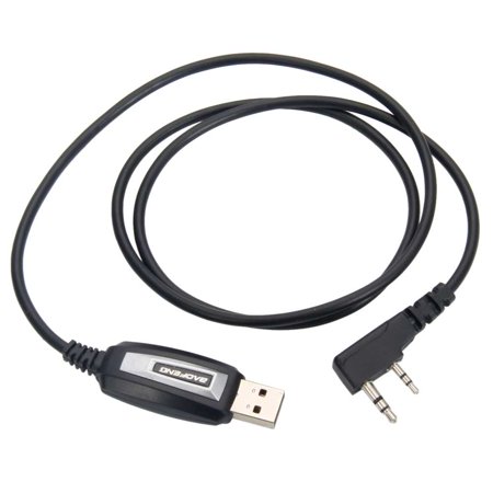 - Zimtown For Baofeng UV-5R BF-888S Radios USB 2 Pins Programing Cable Program Software CD