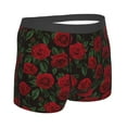 thumbnail image 3 of Naloa Rose Print Mens Underwear - Boxers for Men, Classic Briefs for Men, 3 of 9