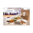thumbnail image 5 of Insulated Foam Hinged Lid Containers 1-Compartment 9 x 9.4 x 3 White 200/Pack 2 Packs/Carton 90HT1, 5 of 6