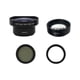 thumbnail image 2 of Juego de Lentes con Clip para Teléfono Kit de Lentes de Cámara Filtro de Estrella Reductor de Polarización CPL Lente Universal SLR para La Mayoría de 3 en 1 Macarena Lente de teléfono móvil, 2 of 7