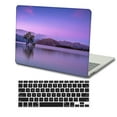 thumbnail image 5 of KSK KAISHEK Hard Shell Case Cover Compatible Old Version MacBook Air 13" with No Touch No USB-C + Black Keyboard Cover Model: A1369 A1466( Purple series 0703), 5 of 5