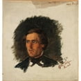 thumbnail image 2 of Adolph Tidemand 12x13 Black Ornate Wood Framed Double Matted Museum Art Print Titled: Portrait of the Farmer Osten Tollefsen from Sandaak (1857), 2 of 5