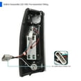 thumbnail image 4 of Spec-D Tuning LED Tail Lights Black Housing Clear Lens Compatible with 1988-1998 Chevy C/K C10 1500/2500/3500, Silverado Sierra, Blazer Full Size, Suburban, Yukon, Tahoe, Left + Right Pair Assembly, 4 of 7