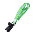 thumbnail image 3 of Clips de seguridad para chupete de bebé, con diseño de animales, universales, para bebés y niños pequeños, elefante verde, 3 of 14